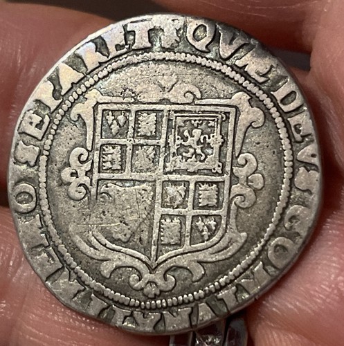 James silver halfcrown - james,