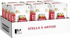 Stella Artois Premium Lager Beer Pint Cans 24 x 568 ml UK Fast Delivery