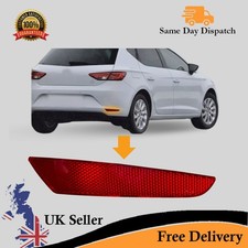 Seat Leon Rear OS Right Bumper Lower Reflector 5F0945106 Driver side 2013 -2017