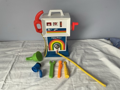 Vintage fisher price petrol - fisher-price, /