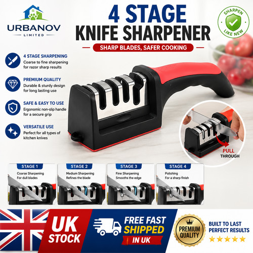 Stages knife sharpening - 4,