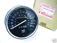 Kawasaki Zephyr ZR750 Speedometer 1991-93 NOS SPEEDO GAUGE KMH MPH 25005-1466