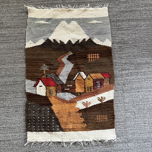 Vintage woven wool - woven,