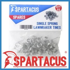 Spartacus 32 x Replacement Lawn Raker Scarifier Tines Tynes Fit Qualcast 32