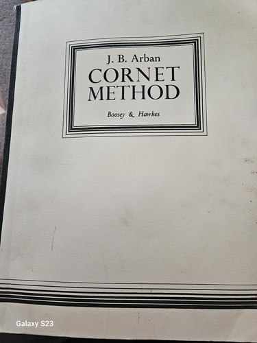 Arban cornet method - arban,