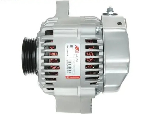 Alternator with belt - , pulley