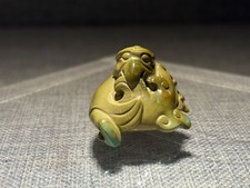 Chinese old turquoise phoenix
