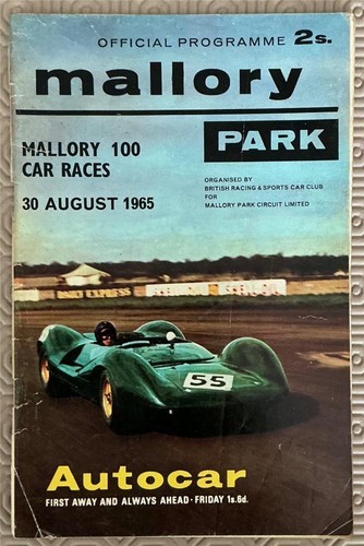 Mallory park aug 1965 - mallory,