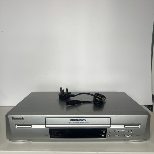 Panasonic sj220bs vhs vcr - nv-sj220bs, vhs/vcr