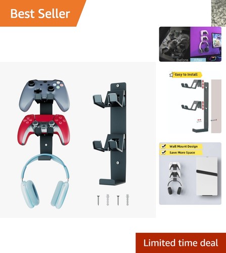 Sleek wall mount gaming - 3-in-1,