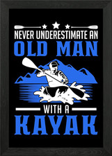 Kayaking Old Man Kayaker