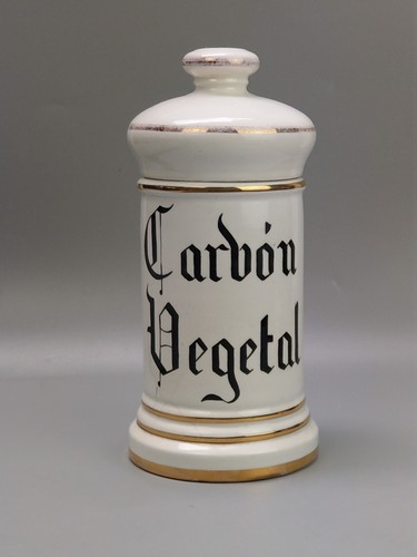 Antique ceramic apothecary - antique,