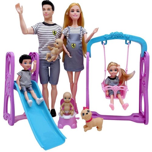 Barbie happy family - happy,