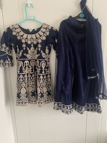 Girls size age navy - size,