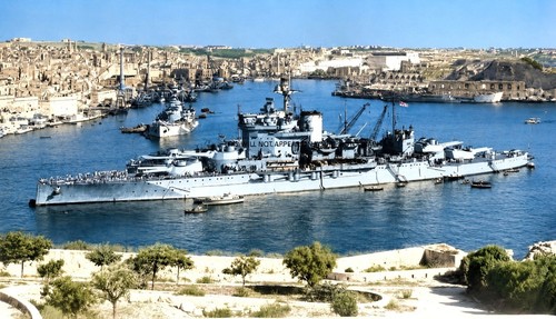 Royal navy battleship hms - royal,