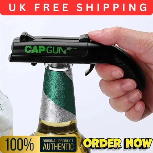 Creative cap gun bottle opener - gun,