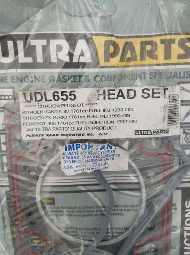 Ultra parts udl655 head gasket - head,