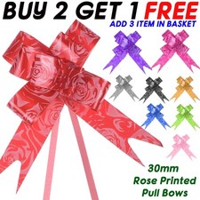 500pc Pull Bows 30mm Large