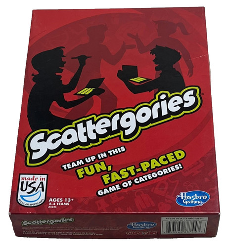 Scattergories game 2013 - scattergories, :