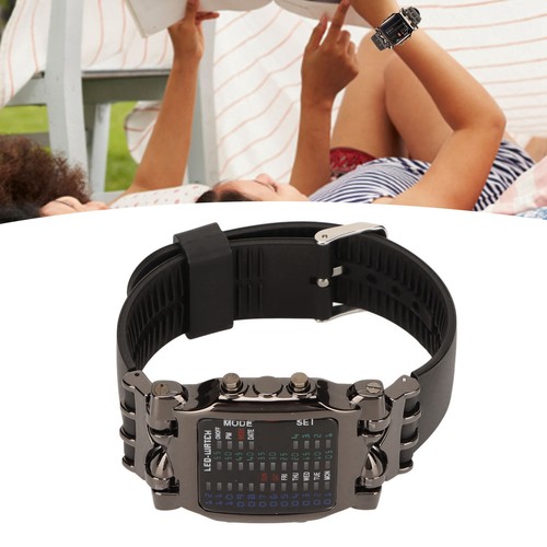 Binary watch crab shape - _binary,