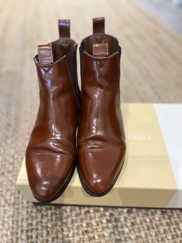Bally camel brown leather - camel,