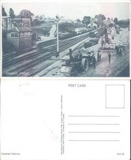 Corsham Station Somerset England Collectors Corner Railway Printed Lithograph