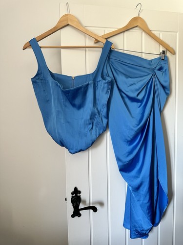 Forever unique blue satin - unique,