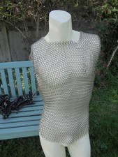 Sleeveless chainmail top -