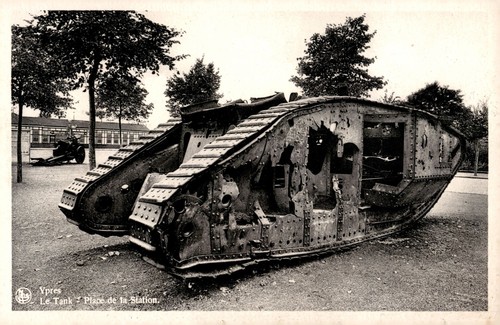 Thill ypres ww1 tank - ww1,
