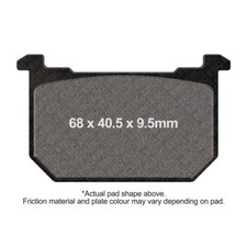 EBC Motorcycle Brake Pads DMX