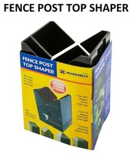 1x FENCE WOODEN POST TOP