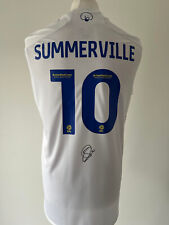 Signed CRYSENCIO SUMMERVILLE Shirt - Leeds United - COA