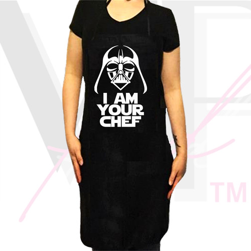 Star wars apron adjustable bbq - wars,
