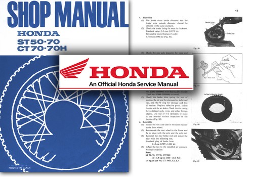 Honda ct70 ct70h st50 - ct70,