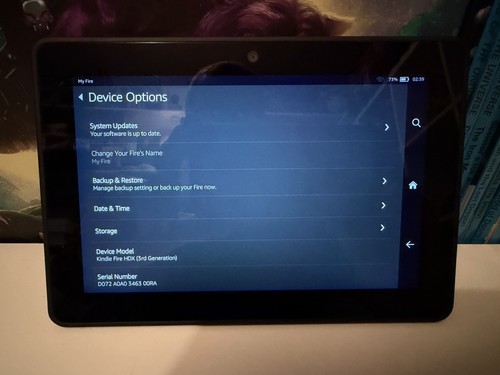 Amazon kindle fire hdx 3rd - amazon,