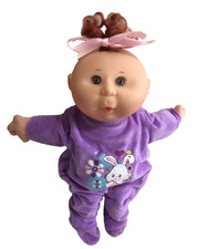 Doll CLOTHES Dress 13"inch.Cabbage Patch kid Type *Lilac sleepsuit✨