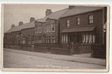 c.1910 postcard Station Road Tadcaster North Yorkshire LO35 real photo