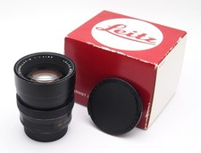 Leica Leitz Summilux-R 80mm F1.4 E67 Portrait Lens, Boxed & Caps - UK Dealer