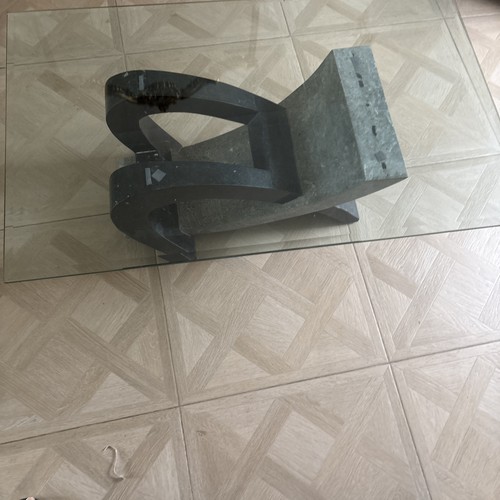 Black coffee table with - black,