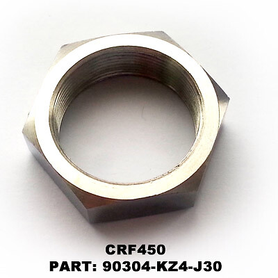 Crf450 titanium stem nut m26 - crf450,