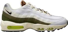 NIKE Mens White & Leopard print Air Max 95 Trainers UK 6 BRAND NEW