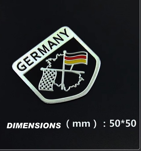 Germany racing flags shield - germany,