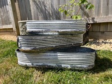 Set galvanised zinc white - set, or