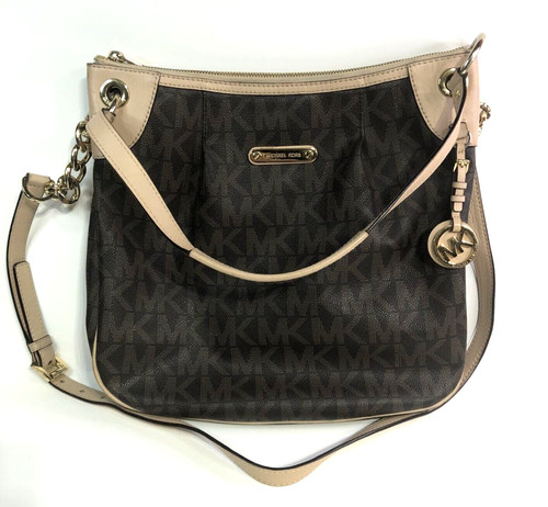 Michael kors brown tan leather - michael,