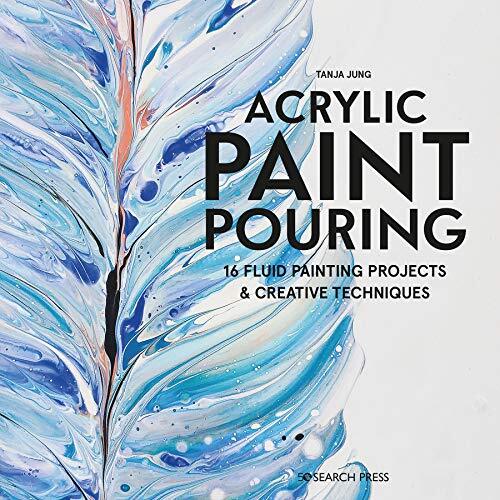 Acrylic paint pouring 16 - acrylic,