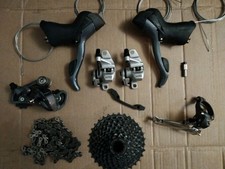 Shimano Claris R2400 2x8 Speed Disc Groupset Shifters For Road Gravel Bike