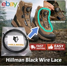 Hillman Boots Lace Wire