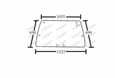 For CASE IH 94 Series REAR