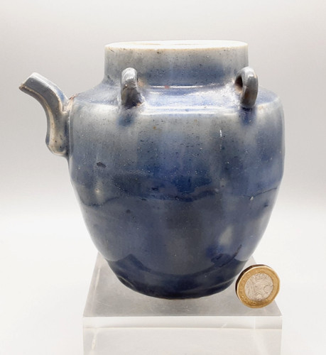 Antique chinese blue glazed - chinese,
