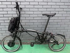 Brompton Electric C Line 4- Speed - Black (2025) RRP £2900